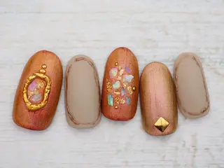 ネイル トップネイリスト Ribbon立川店のネイルデザイン