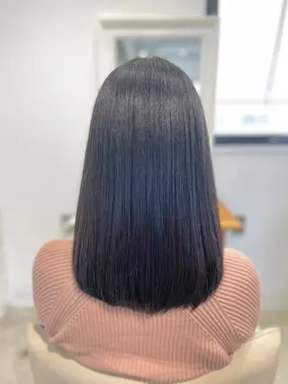 ミディアム salowin suite 柏所属・髪質改善特化 専門美容師オクダ♂のヘアスタイル