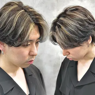 カラー パーマ メンズ 札幌美容室 /光👑のヘアスタイル