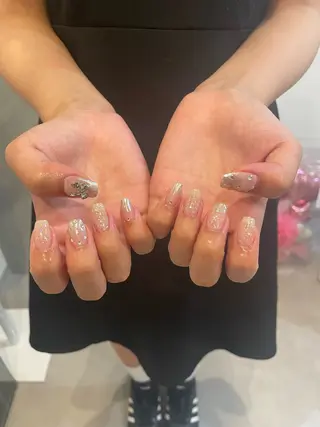 ネイル 束感まつ毛/ネイル/ LED♥KIRARAのマツエク・マツパデザイン