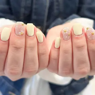 ネイル honoka ガーリーネイル໒꒱のネイルデザイン