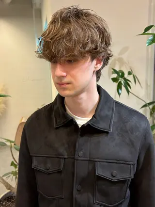 ショート フェザーショート パーマ/RYOTAのヘアスタイル