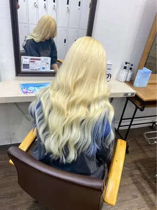 ロング 🩵U-topia 🩵高田　青空🩵のヘアスタイル