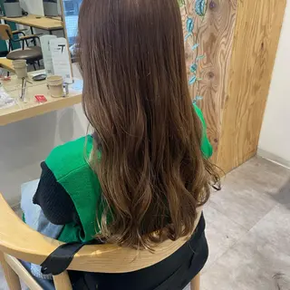 ロング カラー AMANE🌼 ハヤシサオリのヘアスタイル