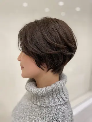 ショート ✂︎デザインカラー YOSHIKI✂︎のヘアスタイル