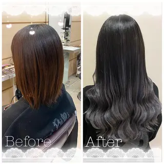 ロング カラー すみす🎀ヘアメ/ 艶カラー/エクステのヘアスタイル