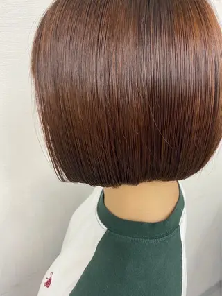 ショート レイヤーカット✂️ 若葉のヘアスタイル