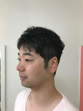 ショート メンズ 横田 尚登のヘアスタイル