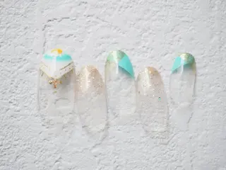 ネイル トップネイリスト Ribbon立川店のネイルデザイン