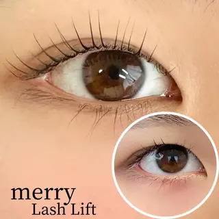 マツエク・マツパ merry Lash Liftのマツエク・マツパデザイン