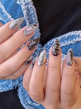 ネイル 3dパーツ/流行り 👧shushu❤️のネイルデザイン