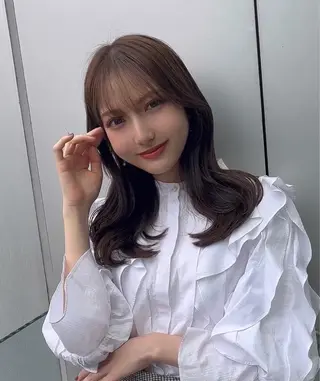 ミディアム 🌫️大人韓国ヘア 🌫️naoyaのヘアスタイル