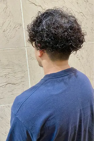 パーマ メンズ 菊地 紗矢のヘアスタイル