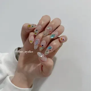 ネイル nail&eyelash Rine所属・Rine 放出 (リネ)のネイルデザイン