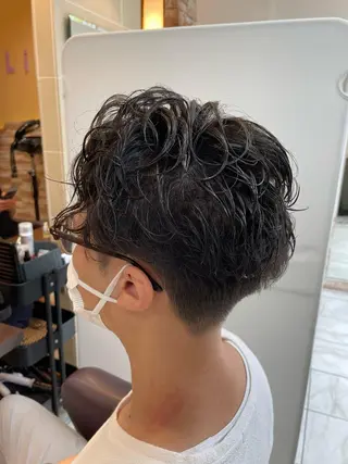 パーマ 野々山 直貴のヘアスタイル