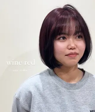 カラー ワンホン×髪質改善 つのーか🩶🫧のヘアスタイル