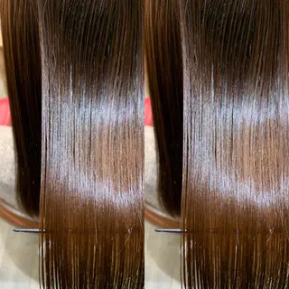 ミディアム カラー 縮毛矯正/髪質改善/ 石橋代智のヘアスタイル