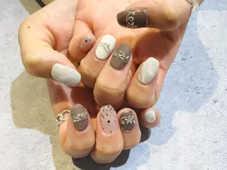 ネイル 舞田 苑香のネイルデザイン