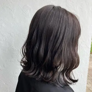 ミディアム カラー 💎髪質改善💎 西森千夏のヘアスタイル