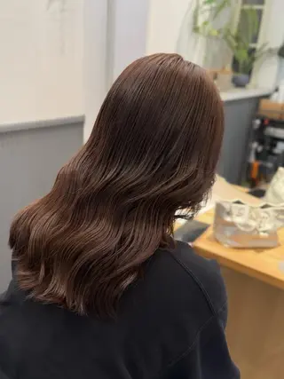 ロング カラー L.lanka所属・こもり なおやのヘアスタイル