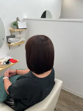 ミディアム カラー bifinoLuce / 松村琉希のヘアスタイル