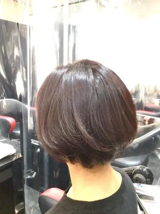 ショート カラー Annon プライベートサロンのヘアスタイル