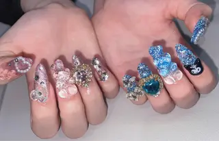 ネイル 長さだし専門店 M2　rikaのネイルデザイン