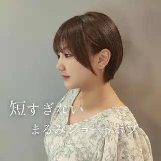 ショート カラー YUTORI hair&spa所属・ショート特化 上尾 YUTORIのヘアスタイル