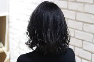 ミディアム カラー ハイトーン✨最新髪質 改善👩ryuyaのヘアスタイル
