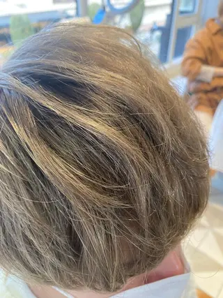 ショート カラー パーマ ヘアアレンジ メンズ メンズパーマの巨匠 鈴木純のヘアスタイル