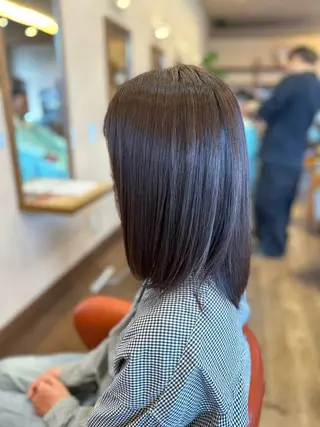 ミディアム 鶴田 拓也のヘアスタイル