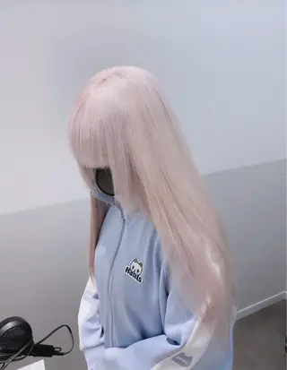 ロング カラー ヘアアレンジ メンズ SALOWIN所属・ハイトーン美容師 MASATOのヘアスタイル