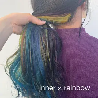 ロング カラー RINA🧤 デザインとボブのヘアスタイル