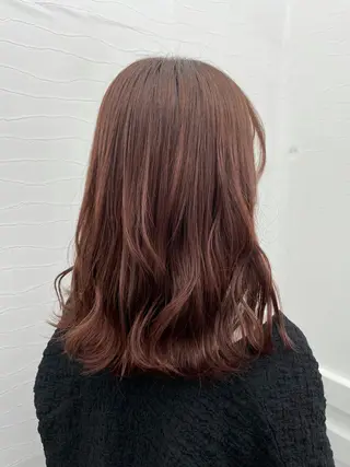 セミロング カラー Mintleaf 💛MAYUKOのヘアスタイル