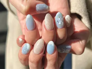 ネイル Bianca赤羽 松元🥣🫧のネイルデザイン