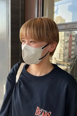 ショート the OSCAR所属・韓国ヘアスタイリスト Harukaのヘアスタイル