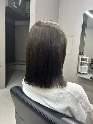 ミディアム カラー 川瀬 加奈のヘアスタイル