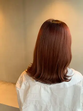 ミディアム ブリーチ/アレンジ 天満/chihiroのヘアスタイル