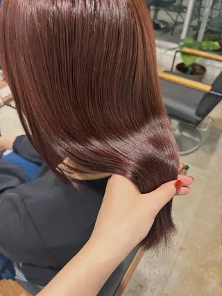 カラー A.C.T C-LOOPUNITED所属・ボブ/透明感カラー/ あかねのヘアスタイル