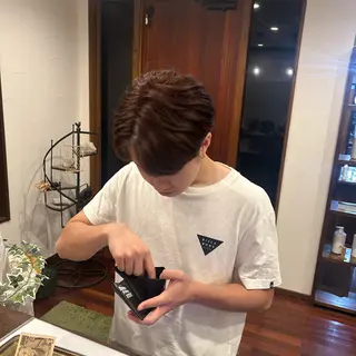 メンズ 美容室 Luccica HAWAII所属・平井 亜実のヘアスタイル