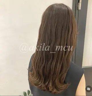 ロング カラー ヘアアレンジ エグチ アキラのヘアスタイル