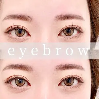 アイブロウ ami☾Belire Nail&eyeのマツエク・マツパデザイン