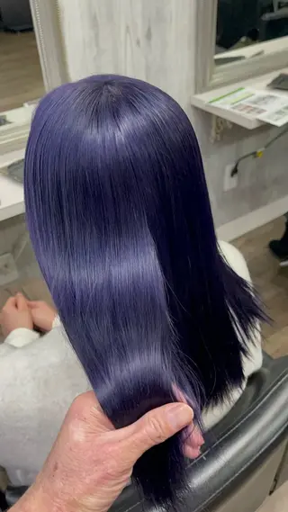 セミロング ✨池袋ブリーチ特化 Hibiki✨のヘアスタイル