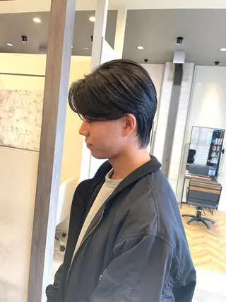 ミディアム メンズ 田中   麗彩也のヘアスタイル