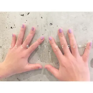 ショート ネイル マツエク・マツパ illum hicariのネイルデザイン