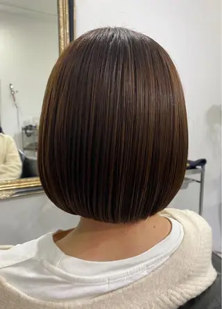 ショート カラー 稲垣 優奈のヘアスタイル
