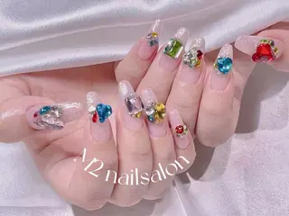 ネイル 長さだし専門店 M2　rikaのネイルデザイン