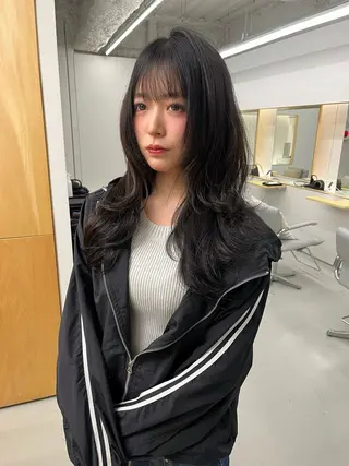 ロング レイヤー/ショート 遠藤光輝のヘアスタイル