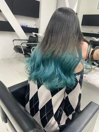 ロング 韓国レイヤー/ヘア カラー🎀ayamiのヘアスタイル