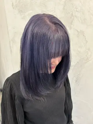 カラー 博多/ ブリーチ/暖色/色味のヘアスタイル